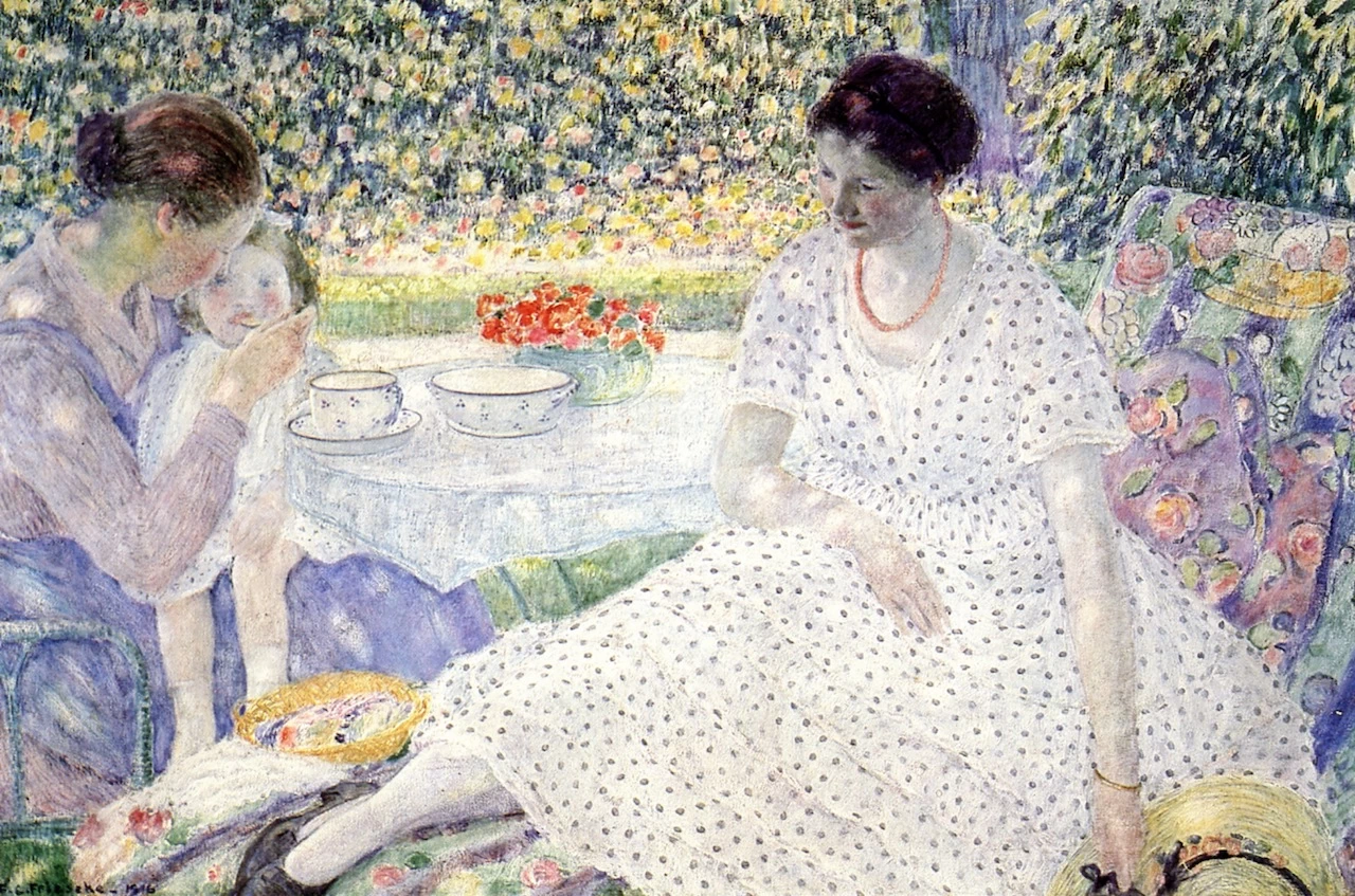 Colazione in giardino